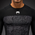 Рашгард -  Venum G-Fit Long Sleeve Rashguard - Black/ Charcoal Grey​